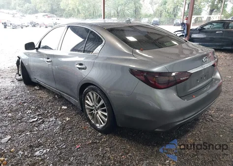 2019 Infiniti Q50 3.0T Luxe z USA, uszkodzony, nr VIN JN1EV7APXKM519048